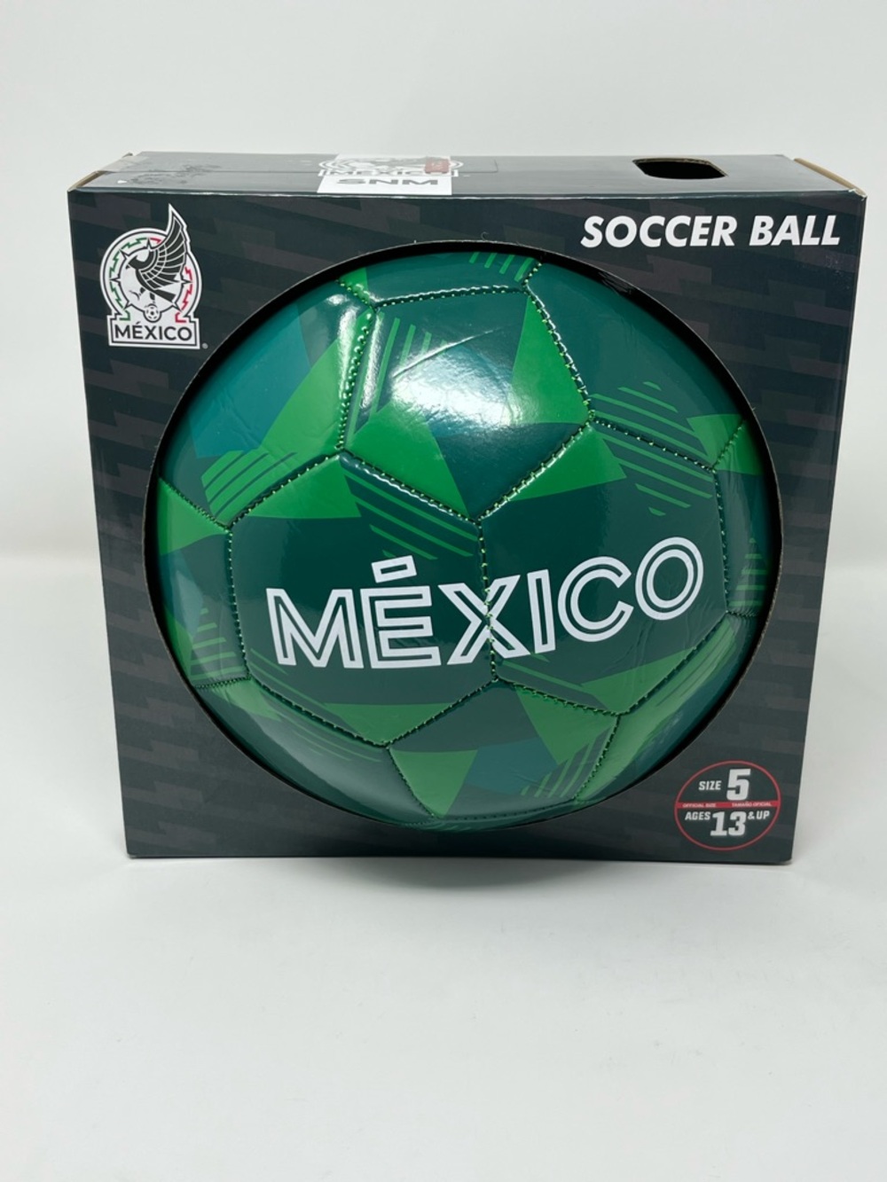 Mexico Soccer Ball Size 5 Futbol New In Box Green Team Fan Gear Official Style